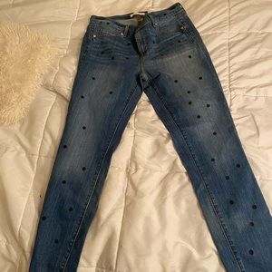 The Loft Polka Dot Jeans 👖